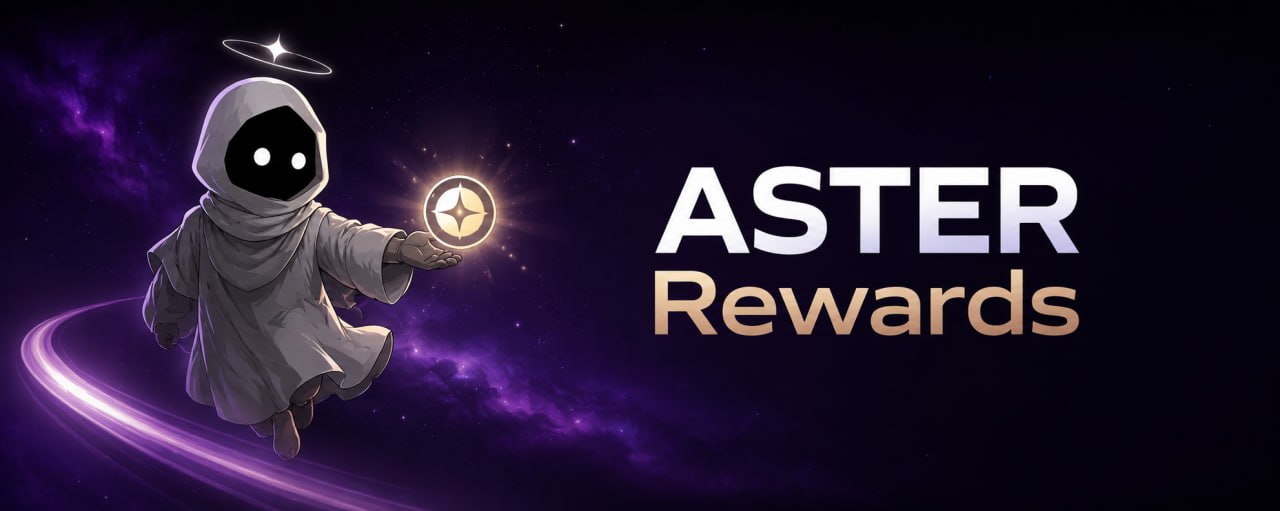 Dust flying through a purple galaxy offering ASTER rewards